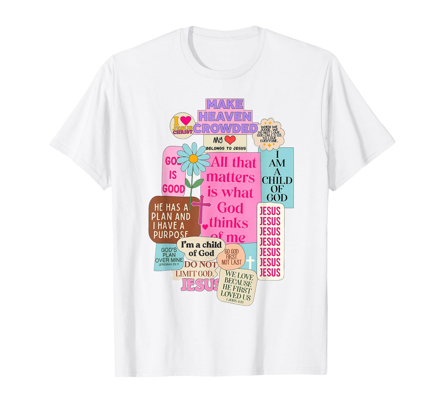 Bible Verse Christian Faith Religious Inspired God is A Good T-Shirt