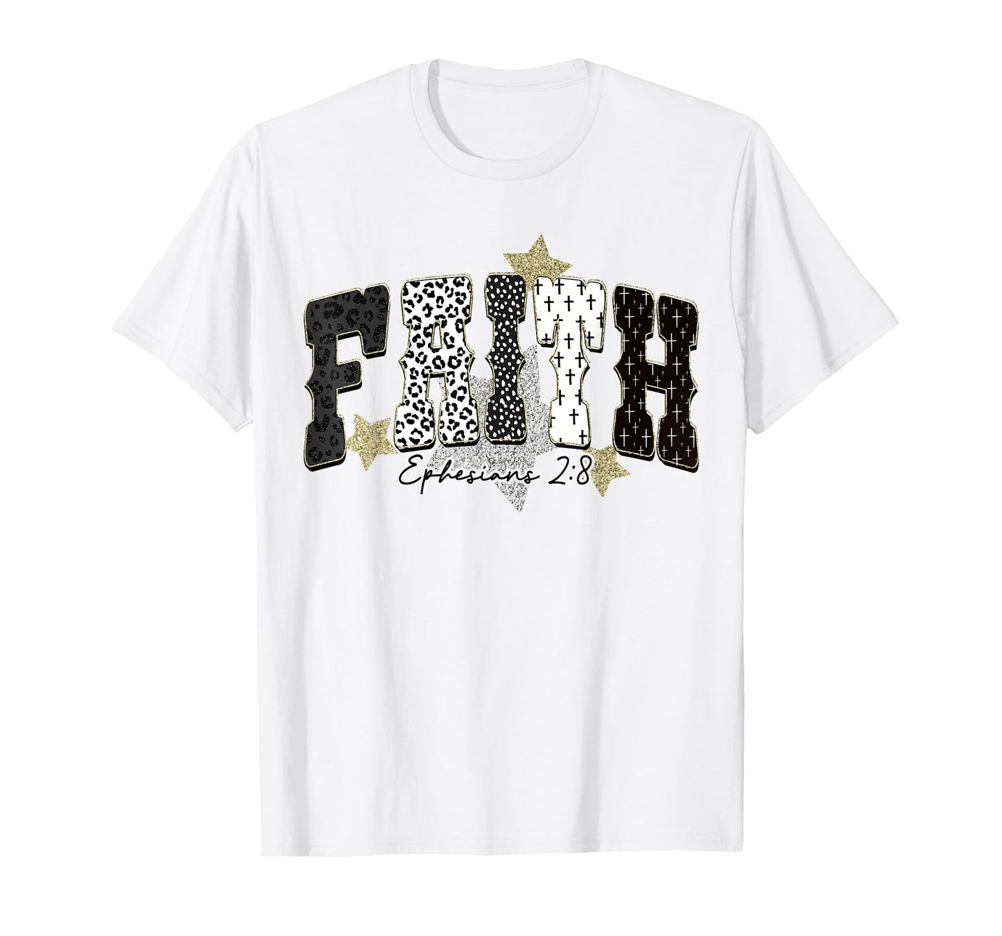 Faith Christian Bible Verse Jesus Religious God Scripture T-Shirt