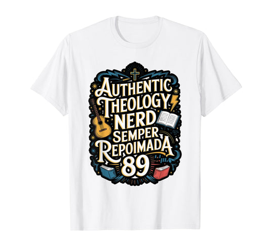 Theology Nerd 1689 Reformed Christian Seminary T-Shirt