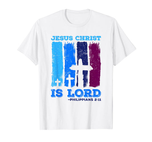 Jesus is Lord Philippians Bible Quote Jesus Christ T-Shirt