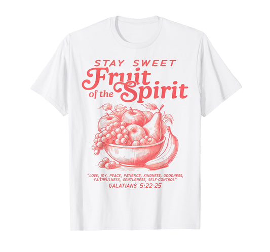 Fruit Of The Spirit Vintage Faith Christian for Women Men T-Shirt