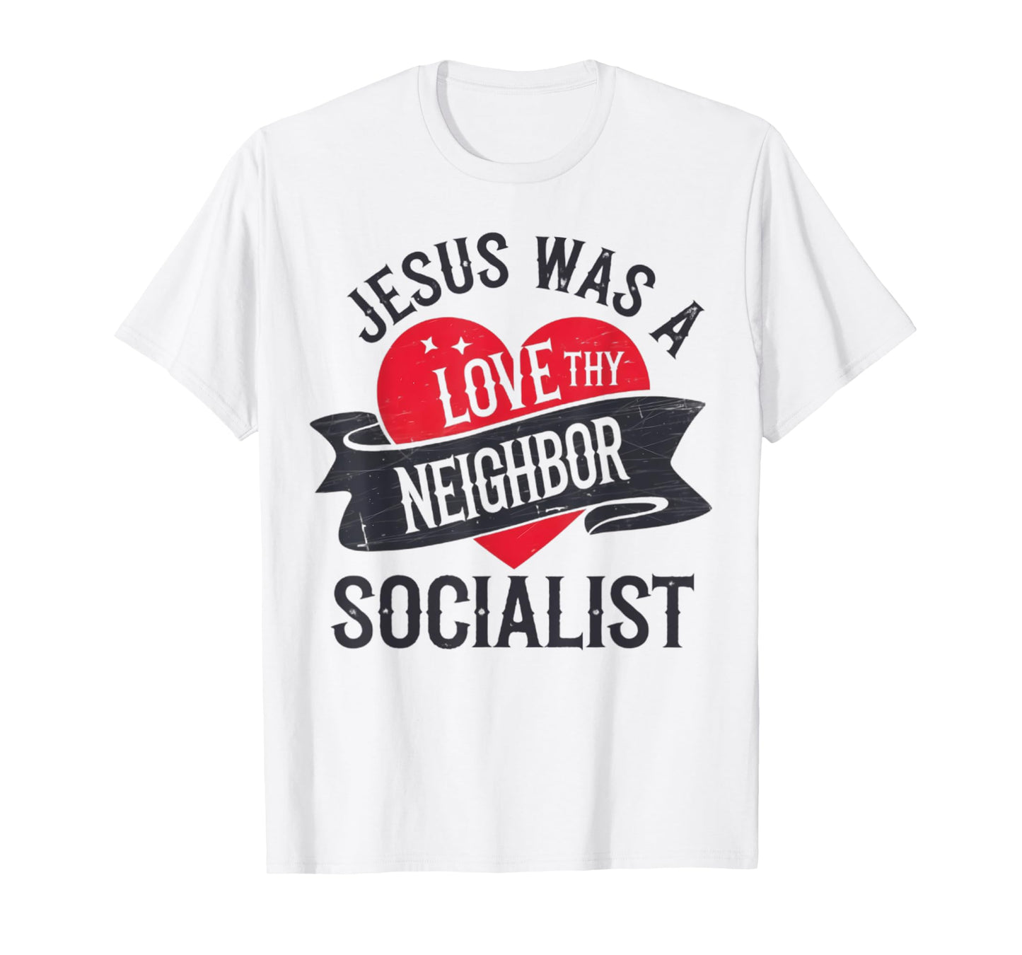 Vintage Jesus Was A Socialist Christian Socialist T-Shirt