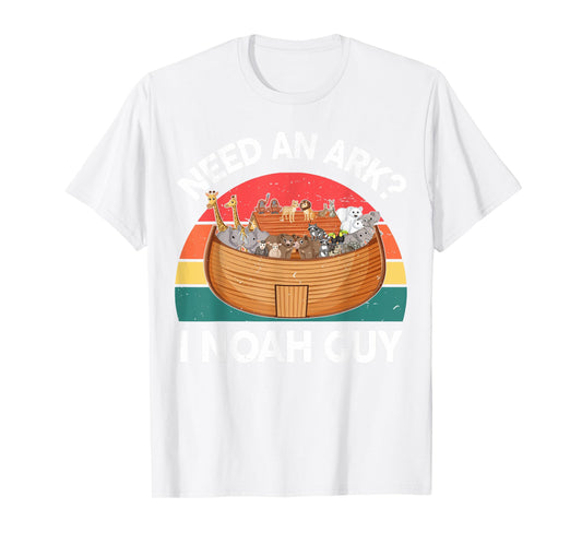 Need An Ark I Noah Guy Toddler Kid Women Funny Christian God T-Shirt