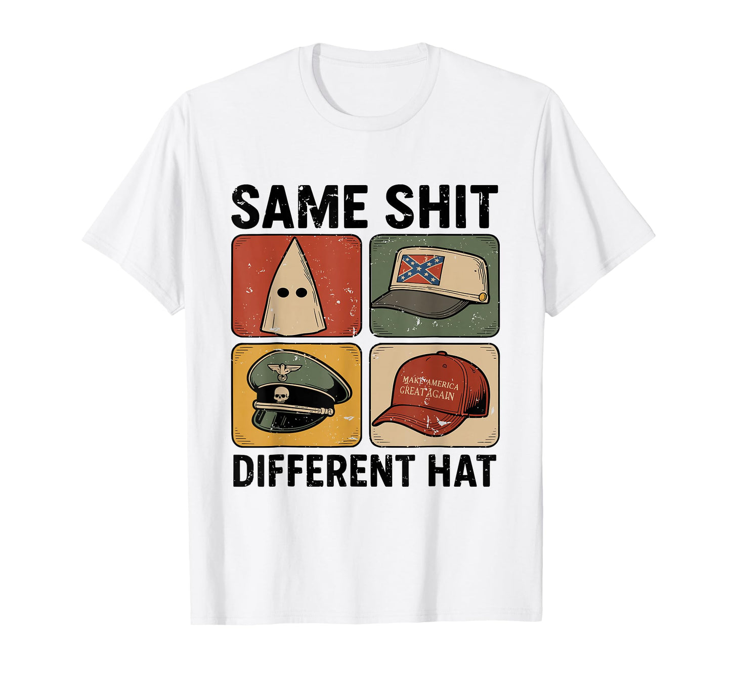 Same Shit Different Hat Funny Quote Hat Meme Womens Mens T-Shirt