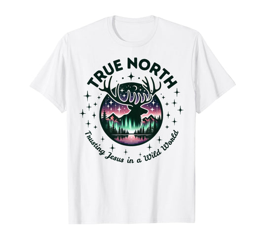 True-North VBS 2025 Christian Trusting Jesus Wilderness T-Shirt