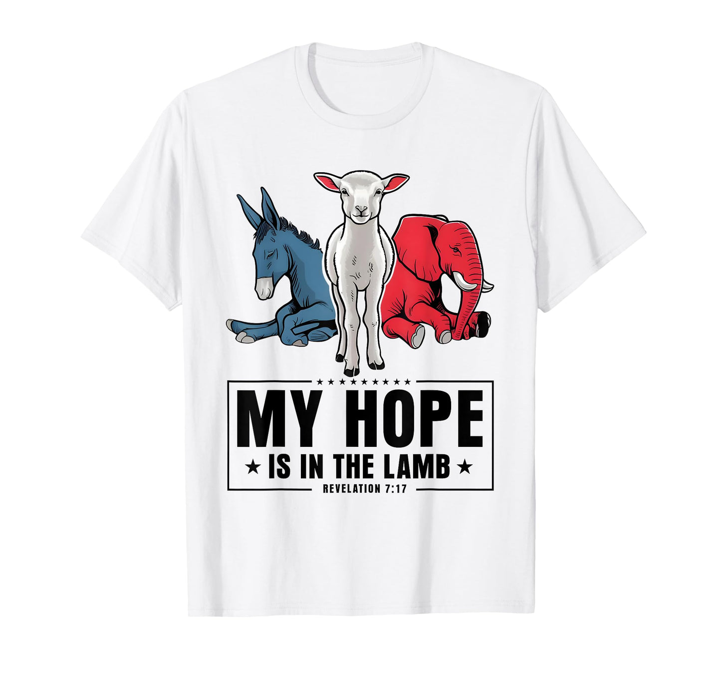 My Hope Is In The Lamb Christian God Jesus T-Shirt