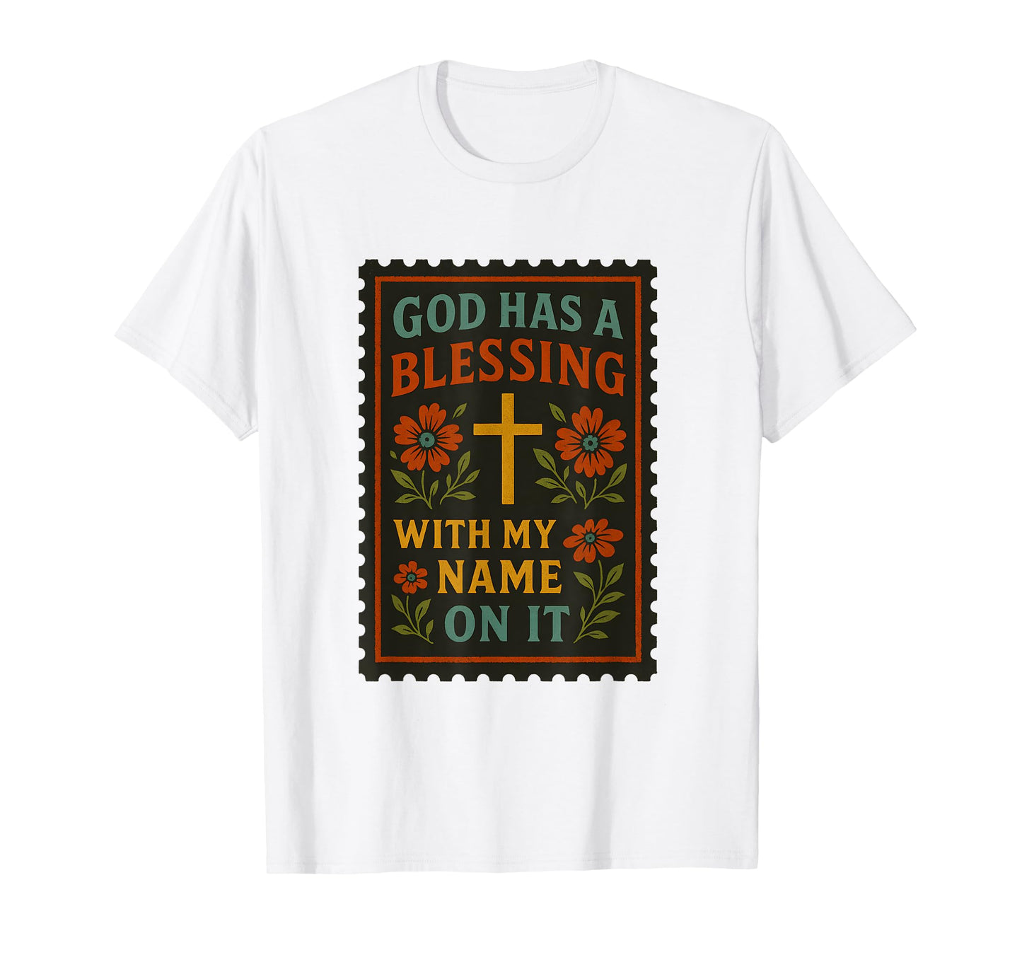 God Has a Blessing with My Name on It Women Christian T-Shirt