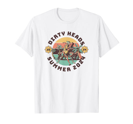 Vintage Dirty Heads in retro Funny style T-Shirt