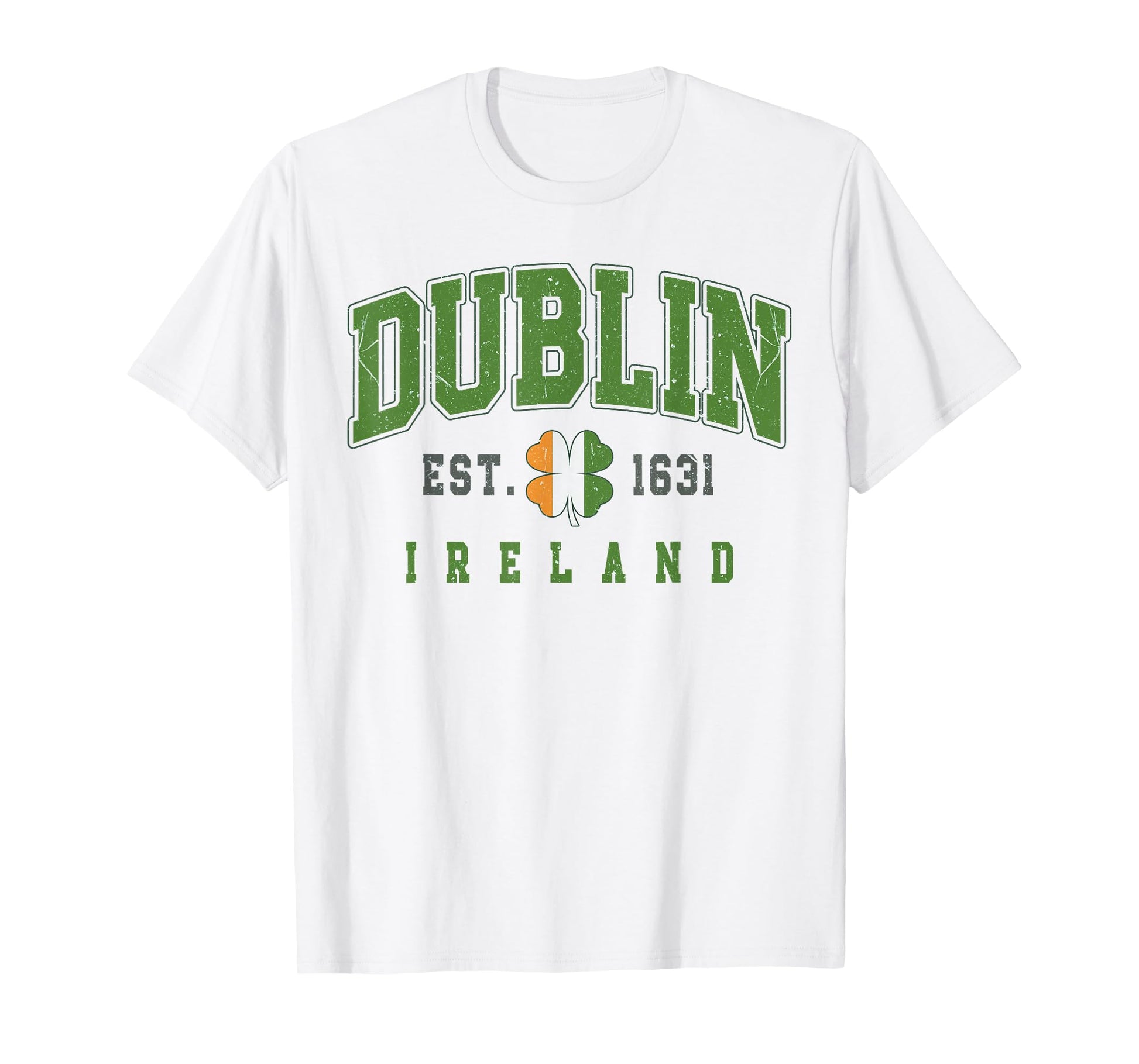 Dublin Ireland for St Patrick’s Day or Irish Travel T-Shirt - T-Shirt | White