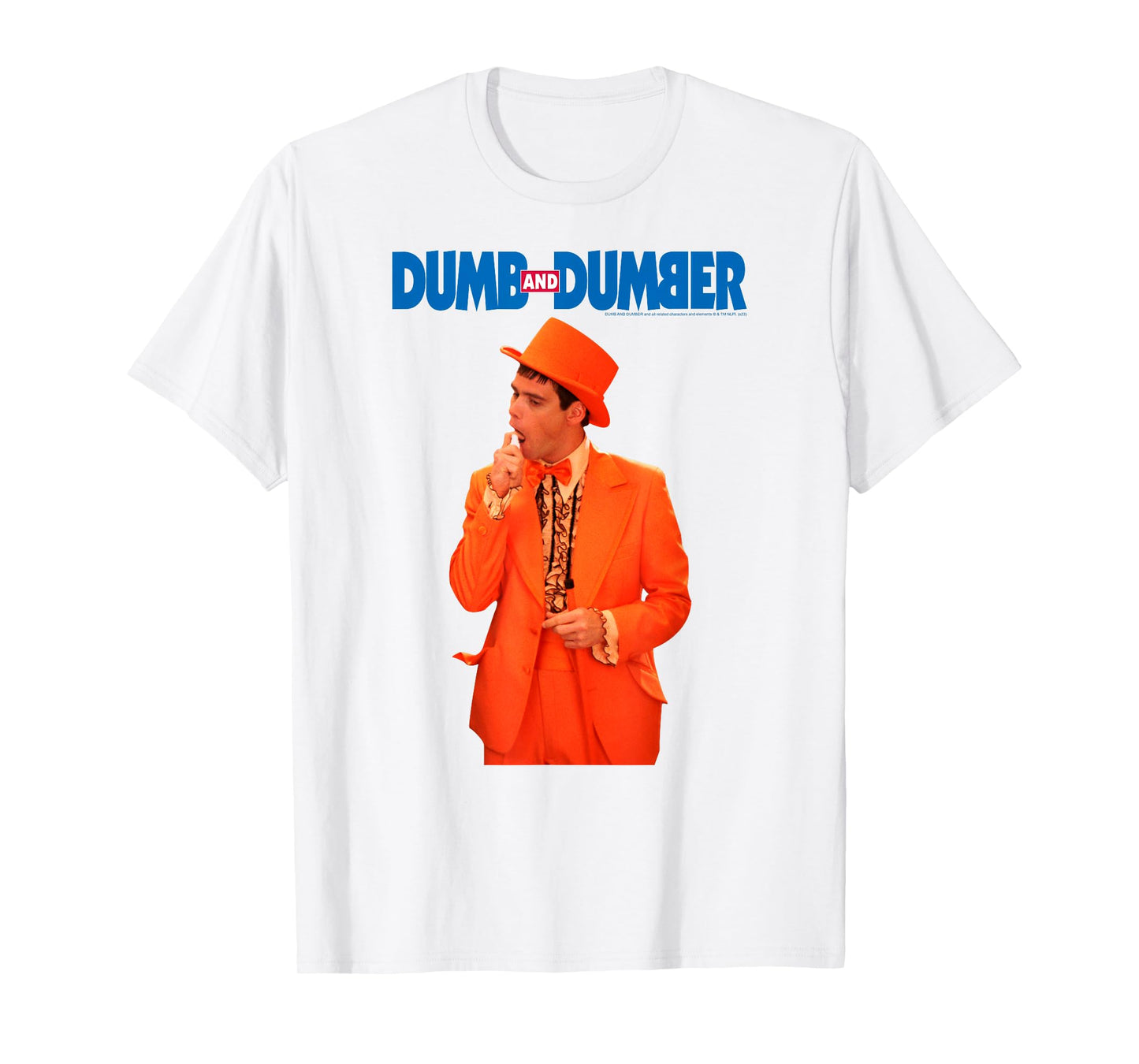 Dumb and Dumber Lloyd in Orange Tuxedo Funny Movie T-Shirt