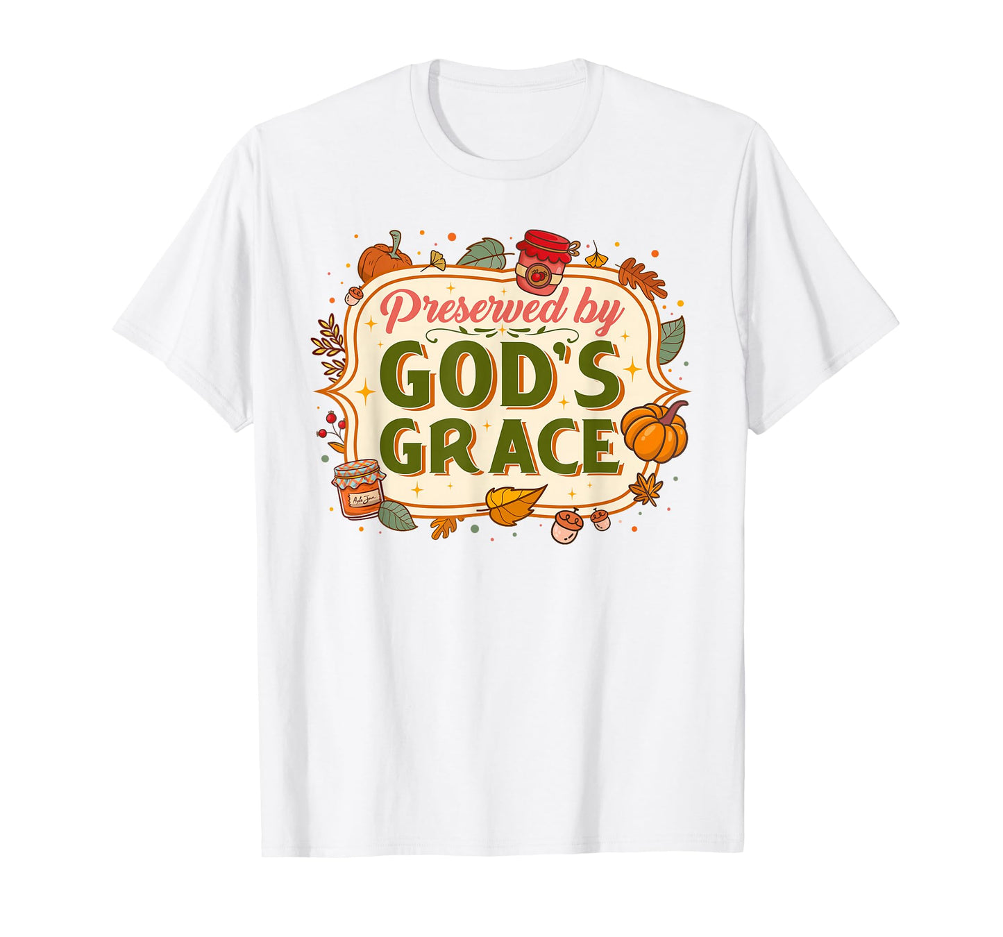 Fall for Jesus Pumpkin Harvest Christian Thanksgiving Autumn T-Shirt