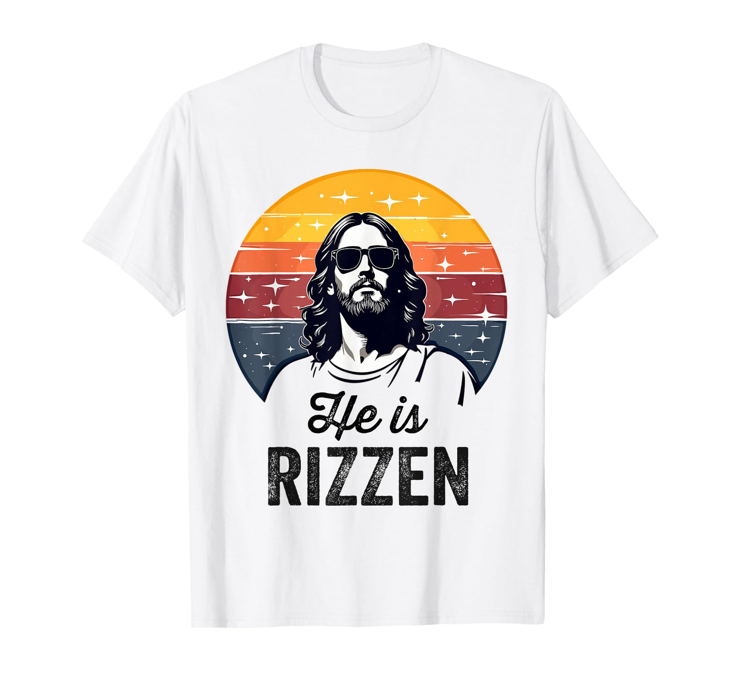He Is Rizzen - Funny Jesus Meme Rizz Christian Easter T-Shirt
