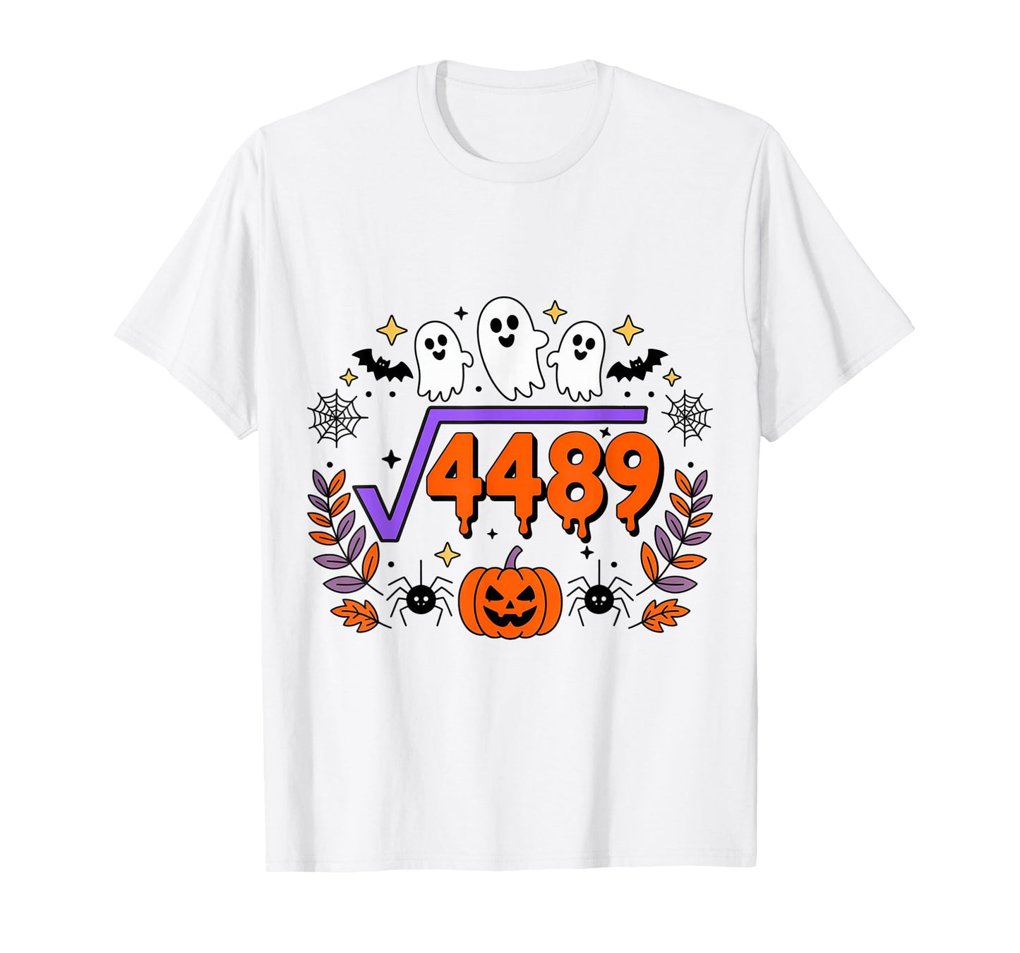 67 Meme Square Root 4489 Teen Six Seven Slang Math Teacher T-Shirt