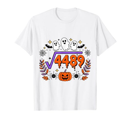 67 Meme Square Root 4489 Teen Six Seven Slang Math Teacher T-Shirt