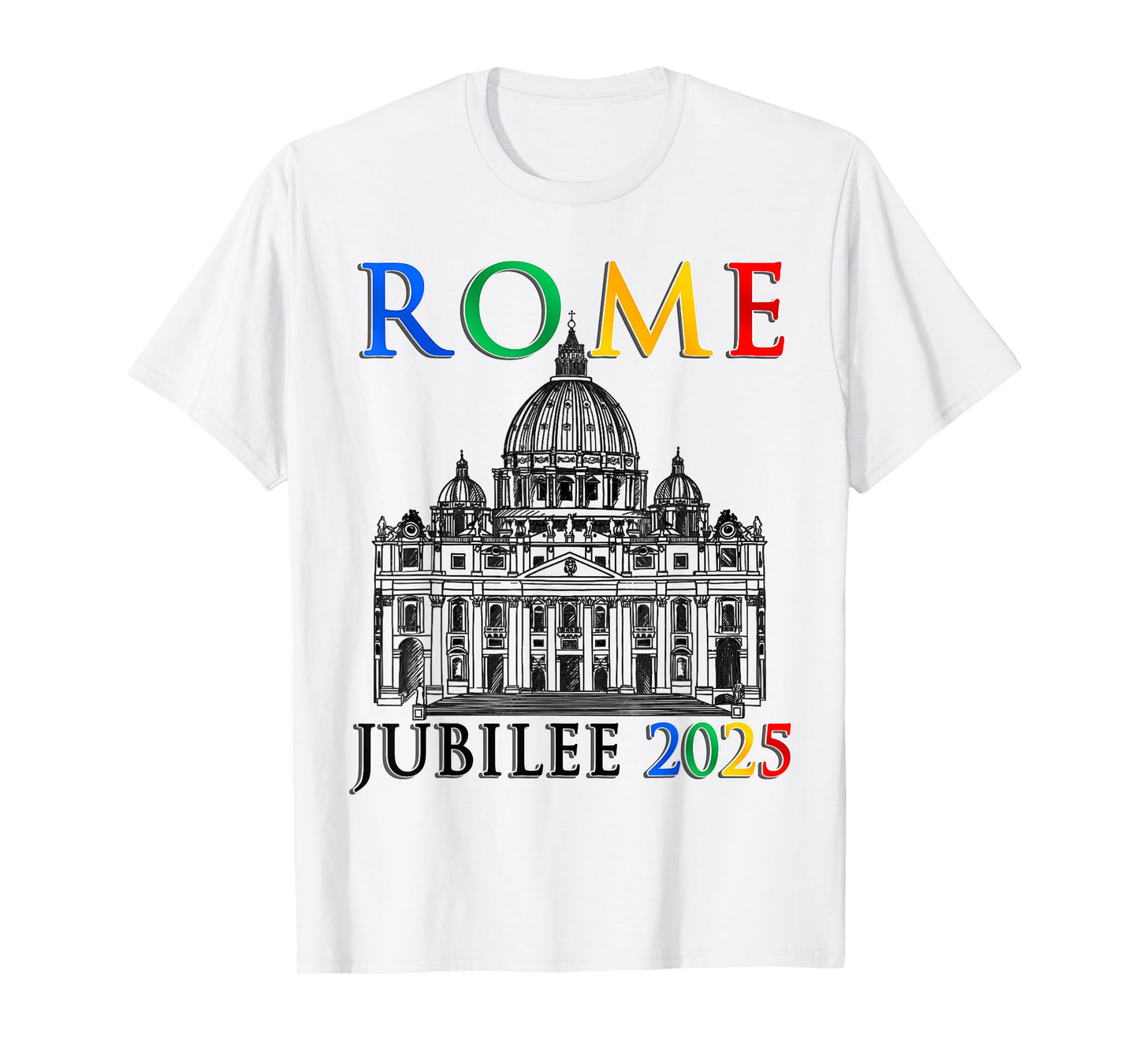 Rome Jubilee Pilgrims of Hope 2025, Vatican v5 T-Shirt