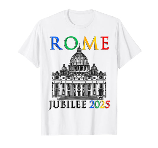 Rome Jubilee Pilgrims of Hope 2025, Vatican v5 T-Shirt