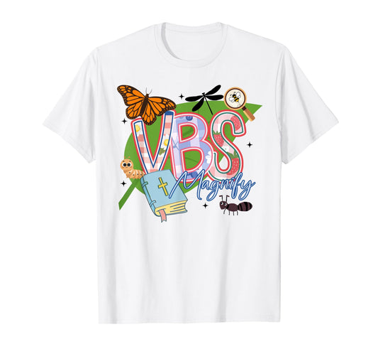 VBS 2025 Magnified Smallest Insects Adventure Christian T-Shirt