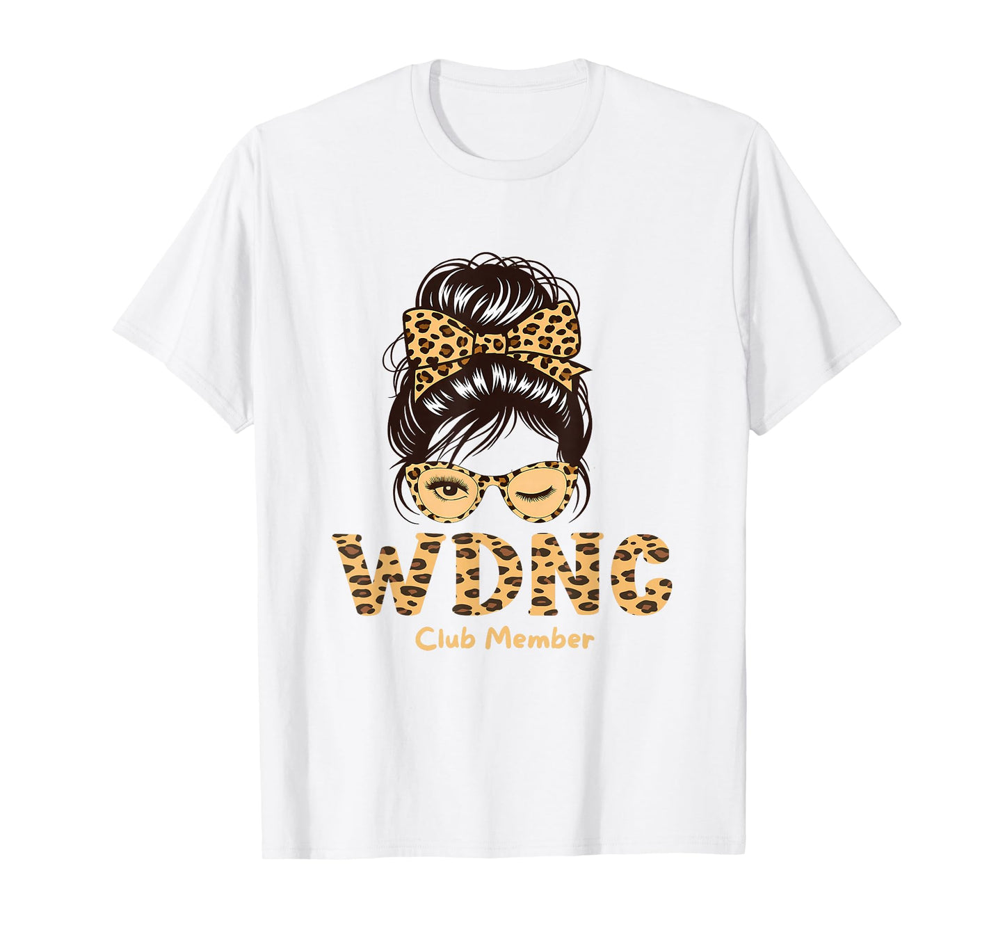 WDNC We Do Not Care Club Sarcastic Funny Quote Secret T-Shirt