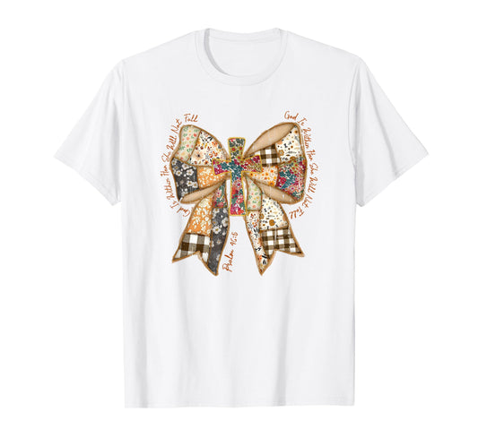 God is Within Her She Will Not Fall, Jesus, Christian T-Shirt
