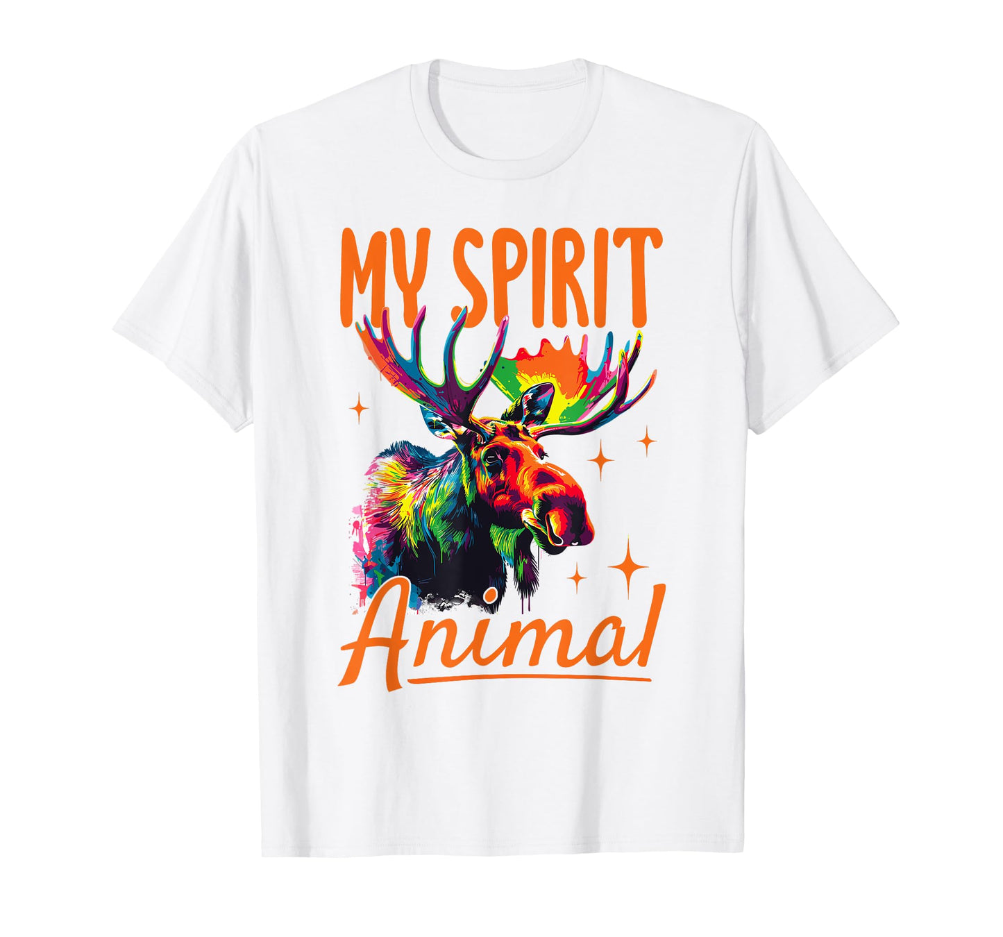 Funny Moose Animal my spirit animal T-Shirt