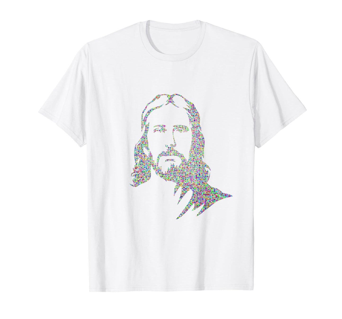 Jesus Christ Portrait Face Divine God Holy T-Shirt