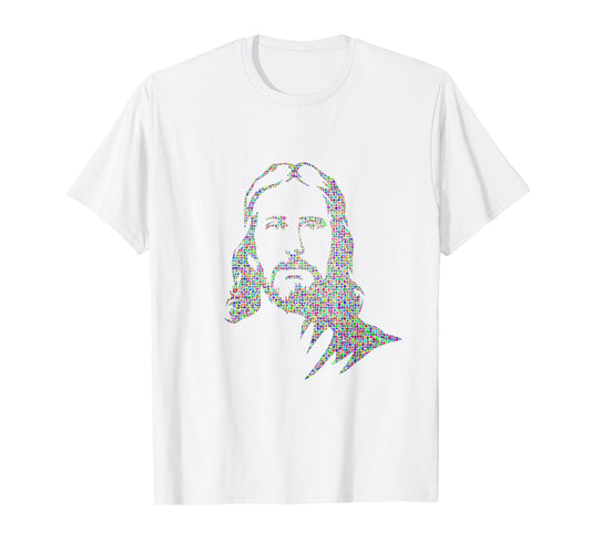 Jesus Christ Portrait Face Divine God Holy T-Shirt