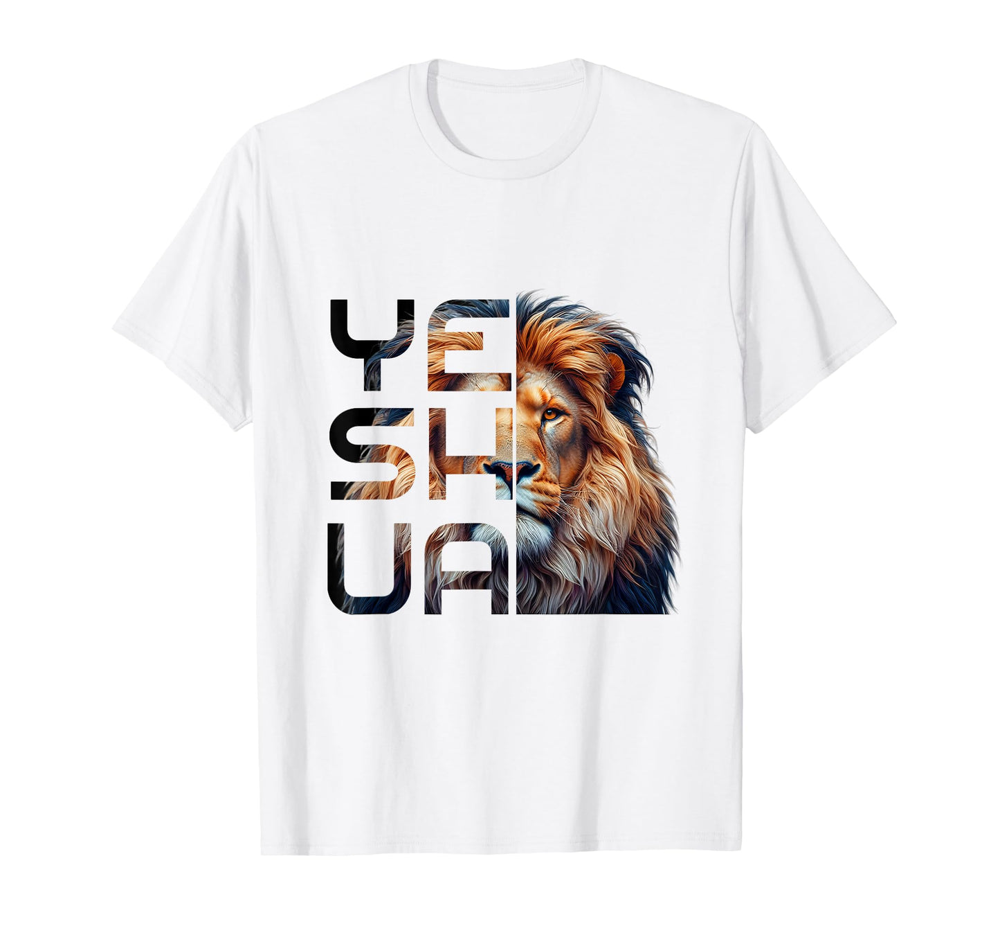 Christian Religious Jesus The Lion Of Judah Yeshua Bible T-Shirt