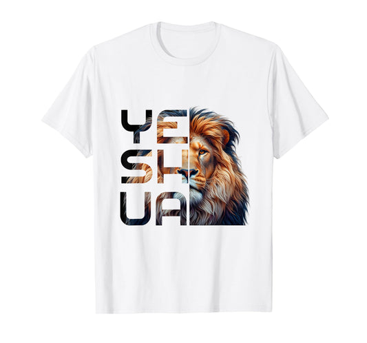 Christian Religious Jesus The Lion Of Judah Yeshua Bible T-Shirt