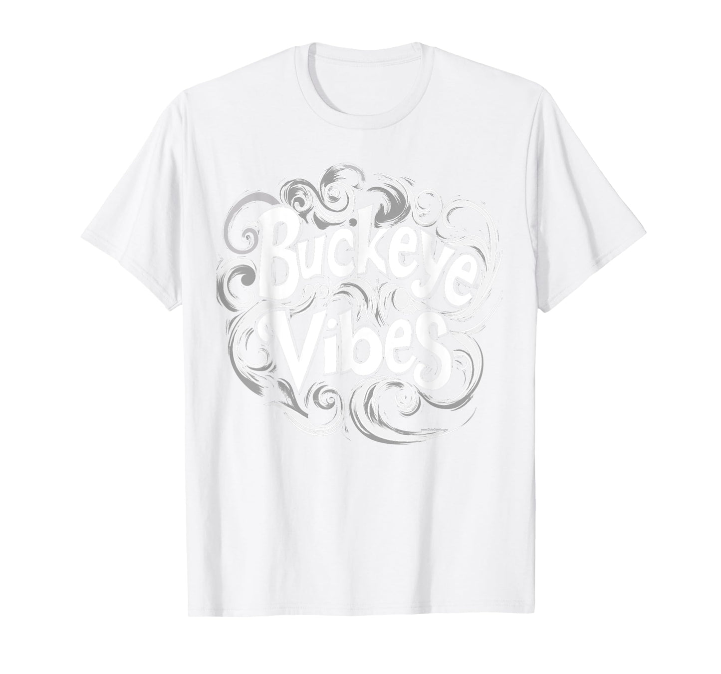 Buckeye Vibes Retro Groovy Ohio Home Buckeye Girl State T-Shirt