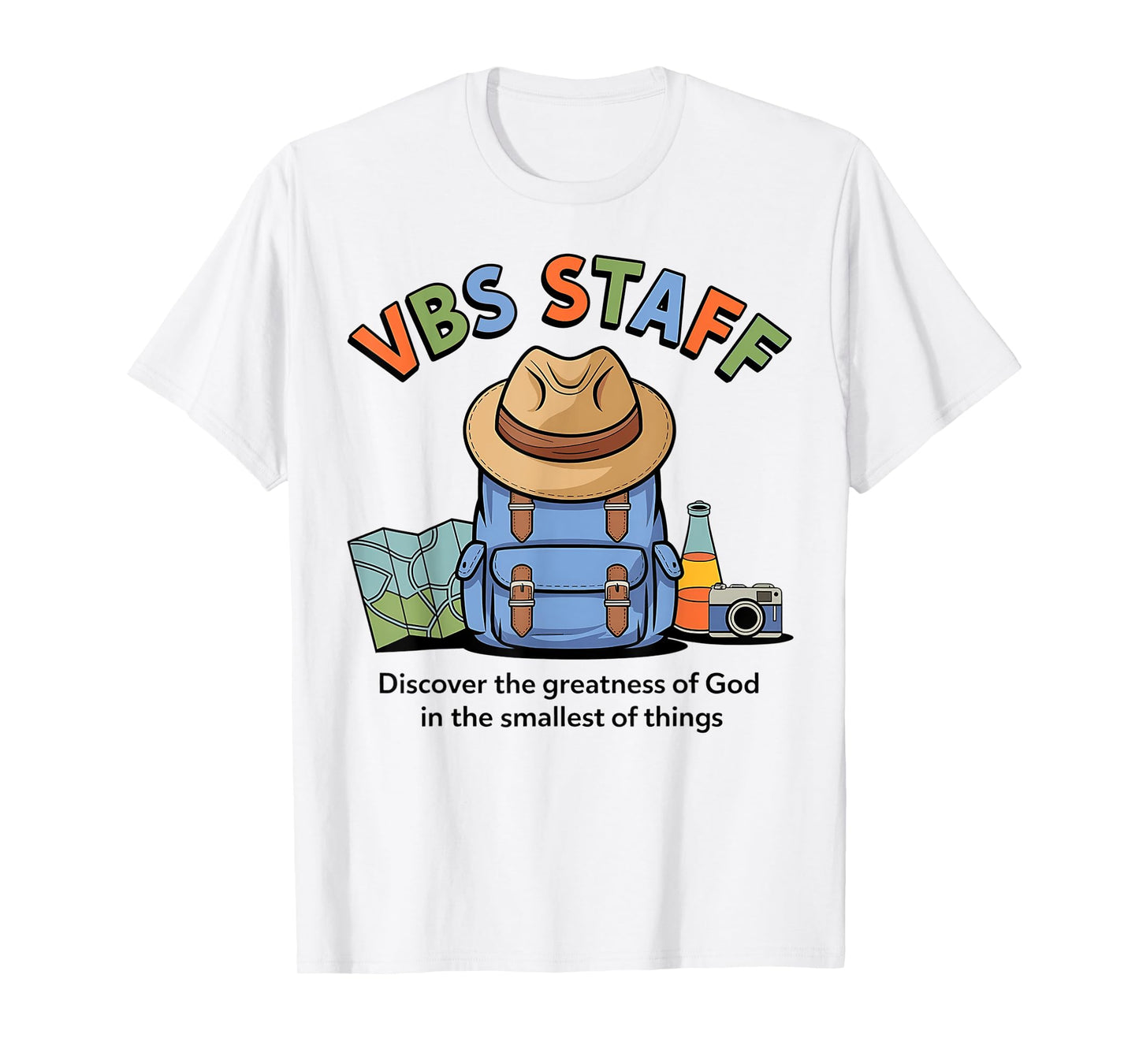 VBS Staff 2025 Adventure Magnified Smallest Insects VBS Team T-Shirt