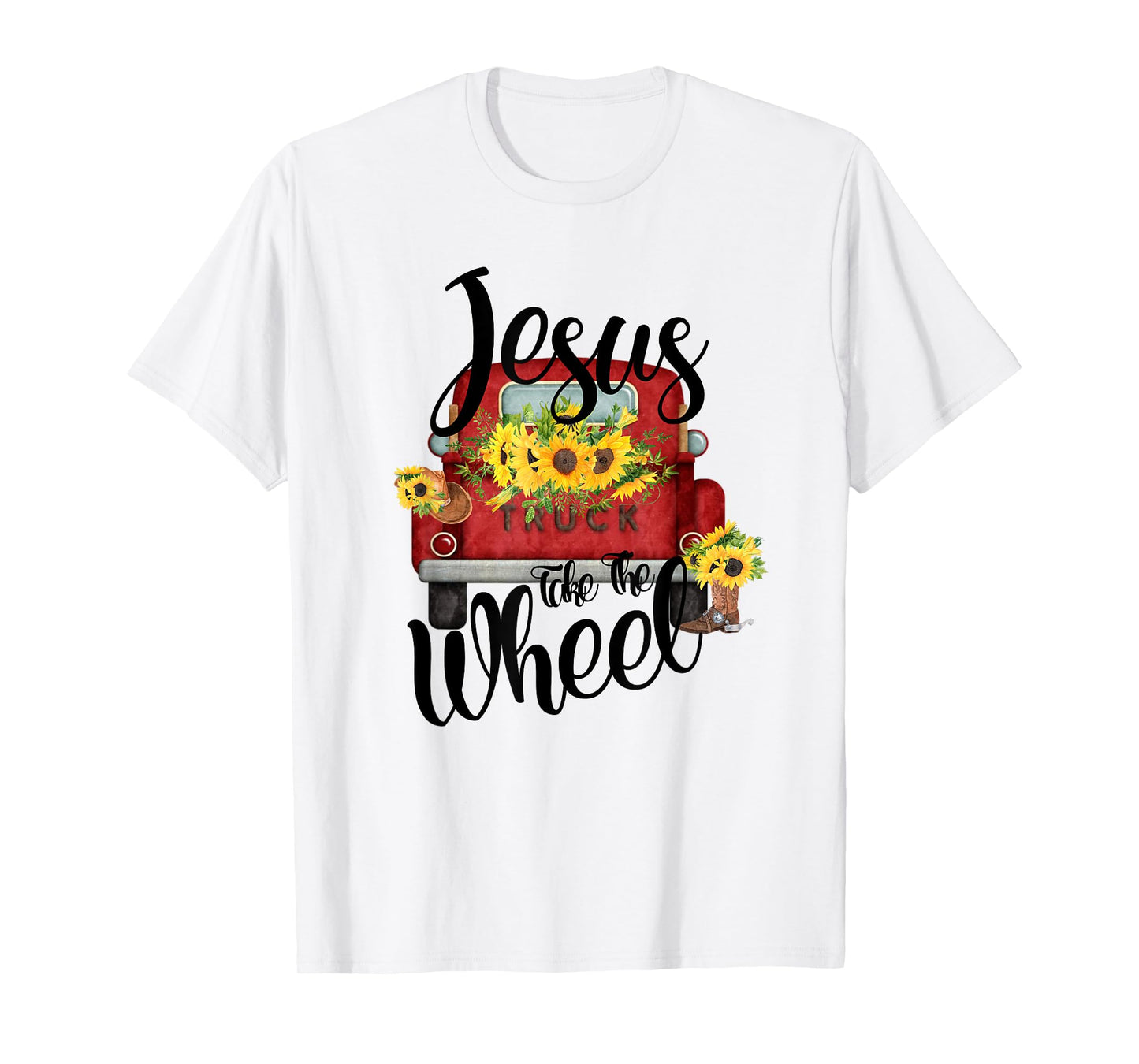 Jesus Take The Wheel T-Shirt