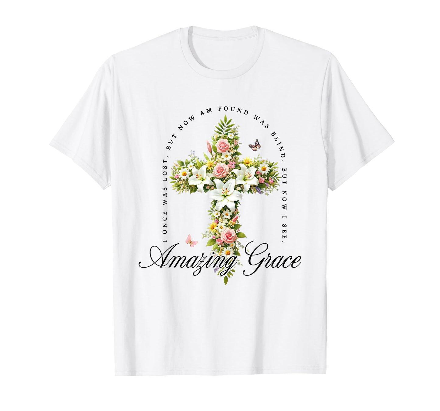 Jesus Christian Flower Wildflower T-Shirt