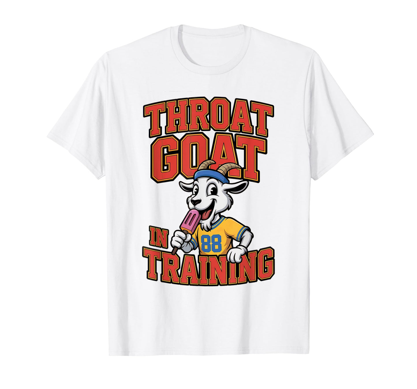 Embarrassing Shirt Funny Meme Throat Goat Gag Joke Humorous T-Shirt