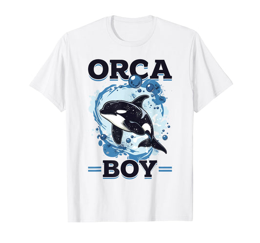 Funny Orca Animal Orca Boy T-Shirt