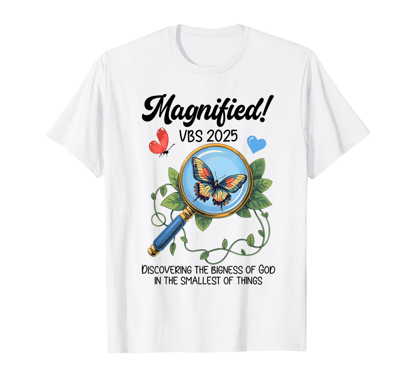 VBS 2025 Magnified Insects Adventure Vacation Bible School T-Shirt