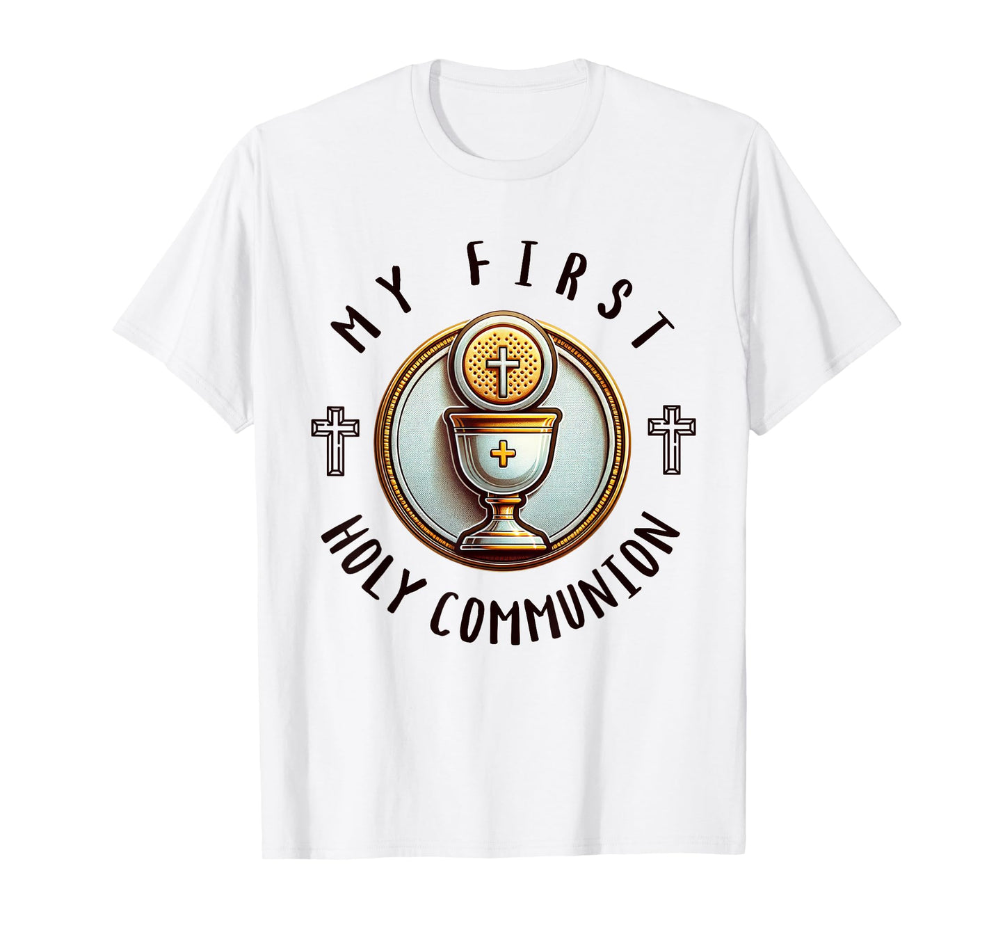 My First Holy Communion Eucharist 1st Christian Boys Girls T-Shirt