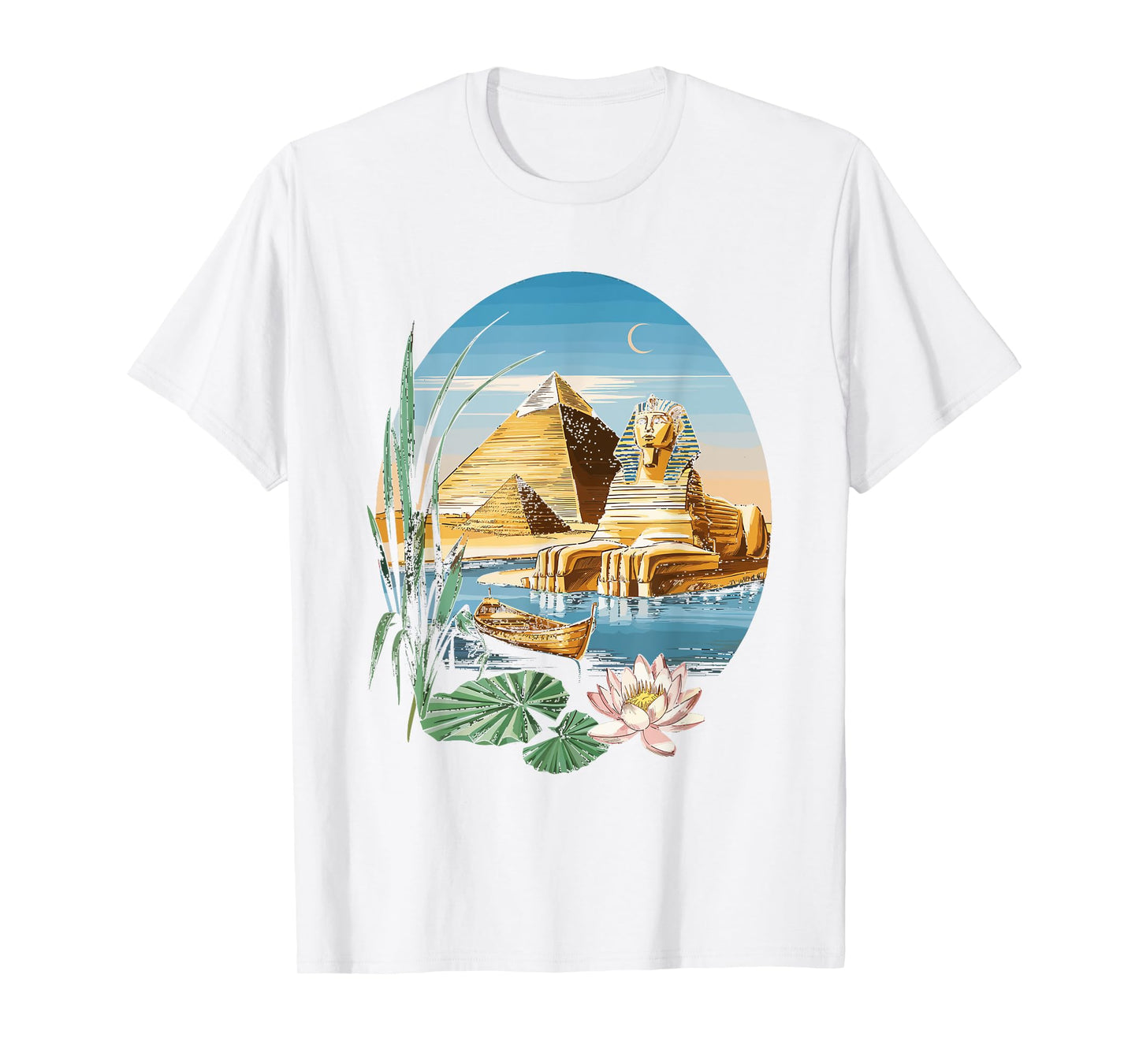 Ancient Egyptian History Symbols Art T-Shirt
