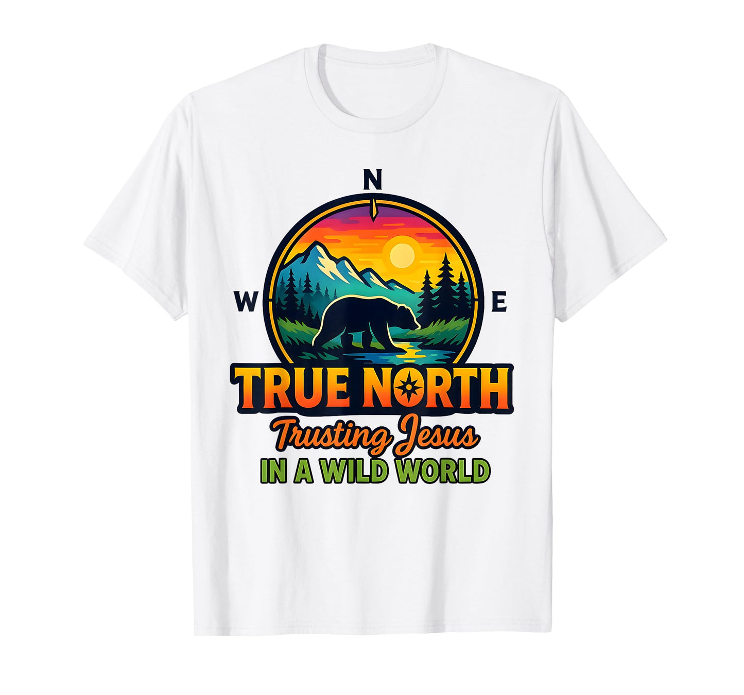 True North VBS 2025 Trusting Jesus Wilderness Christian T-Shirt