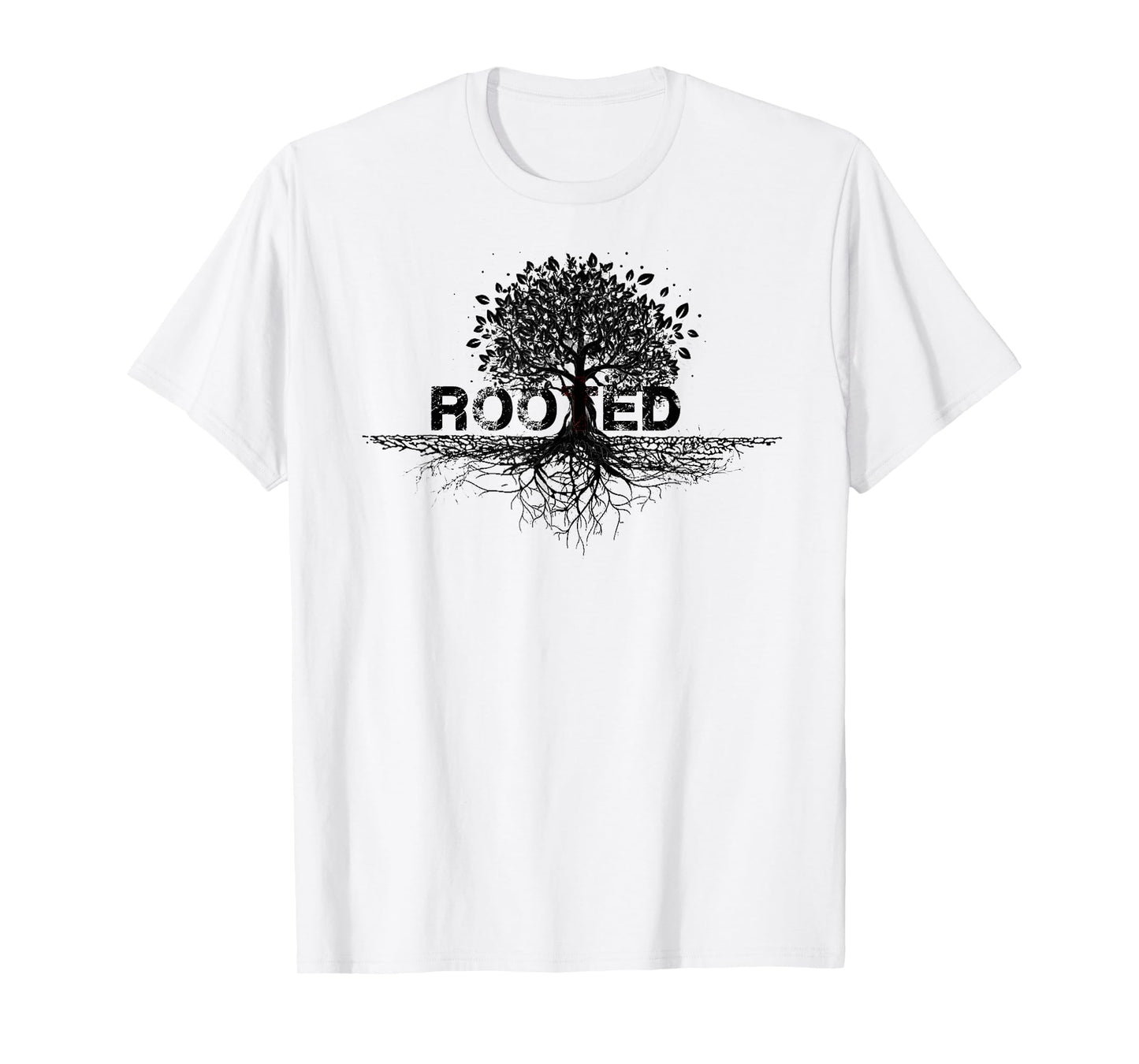 Rooted in Christ rooted & built up in Jesus Faith Christian T-Shirt