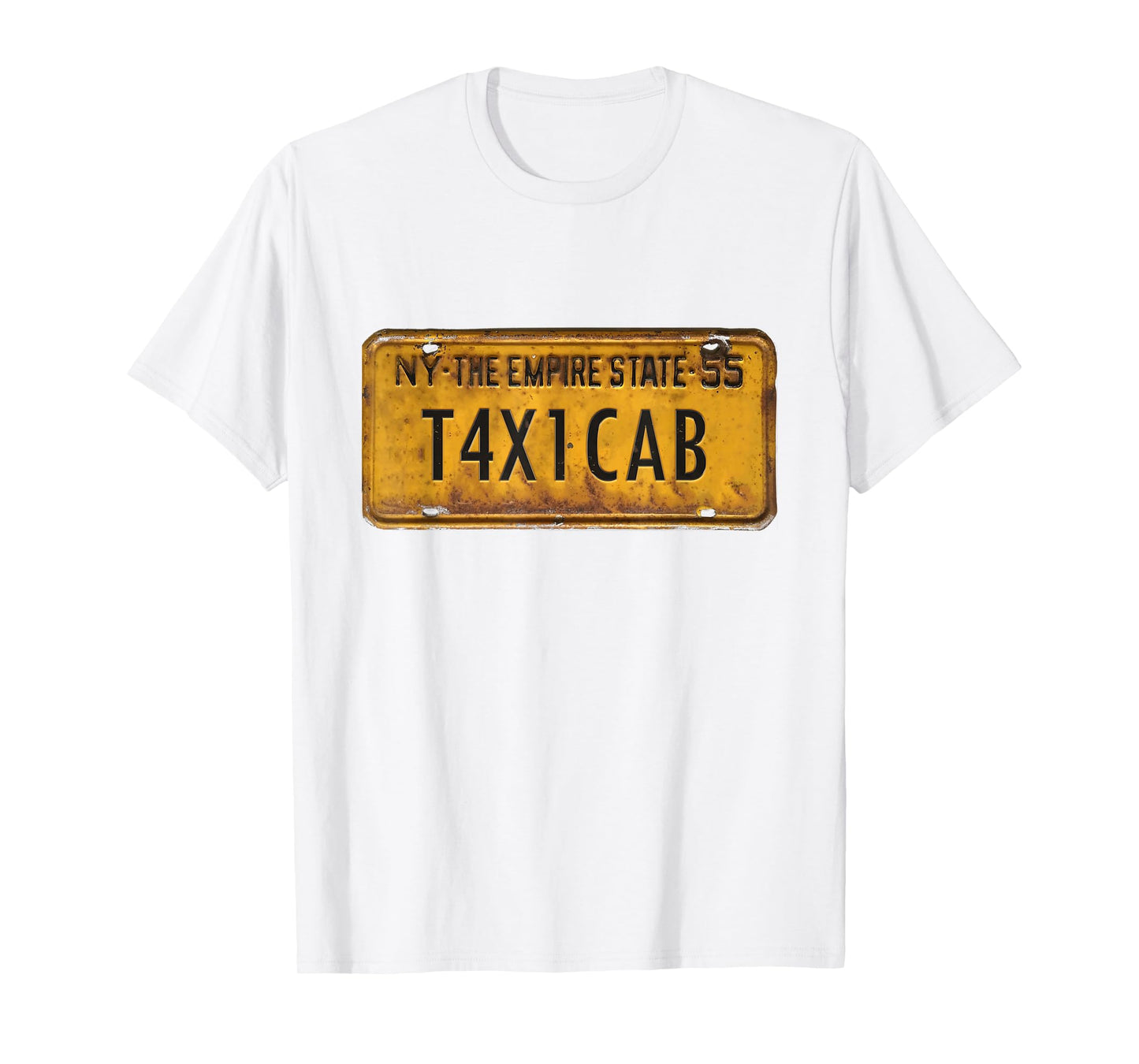 taxi cab License Number costume T-Shirt