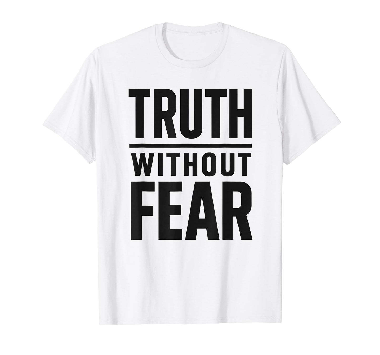 Truth Over Fear Bold Faith Freedom Christian T-Shirt