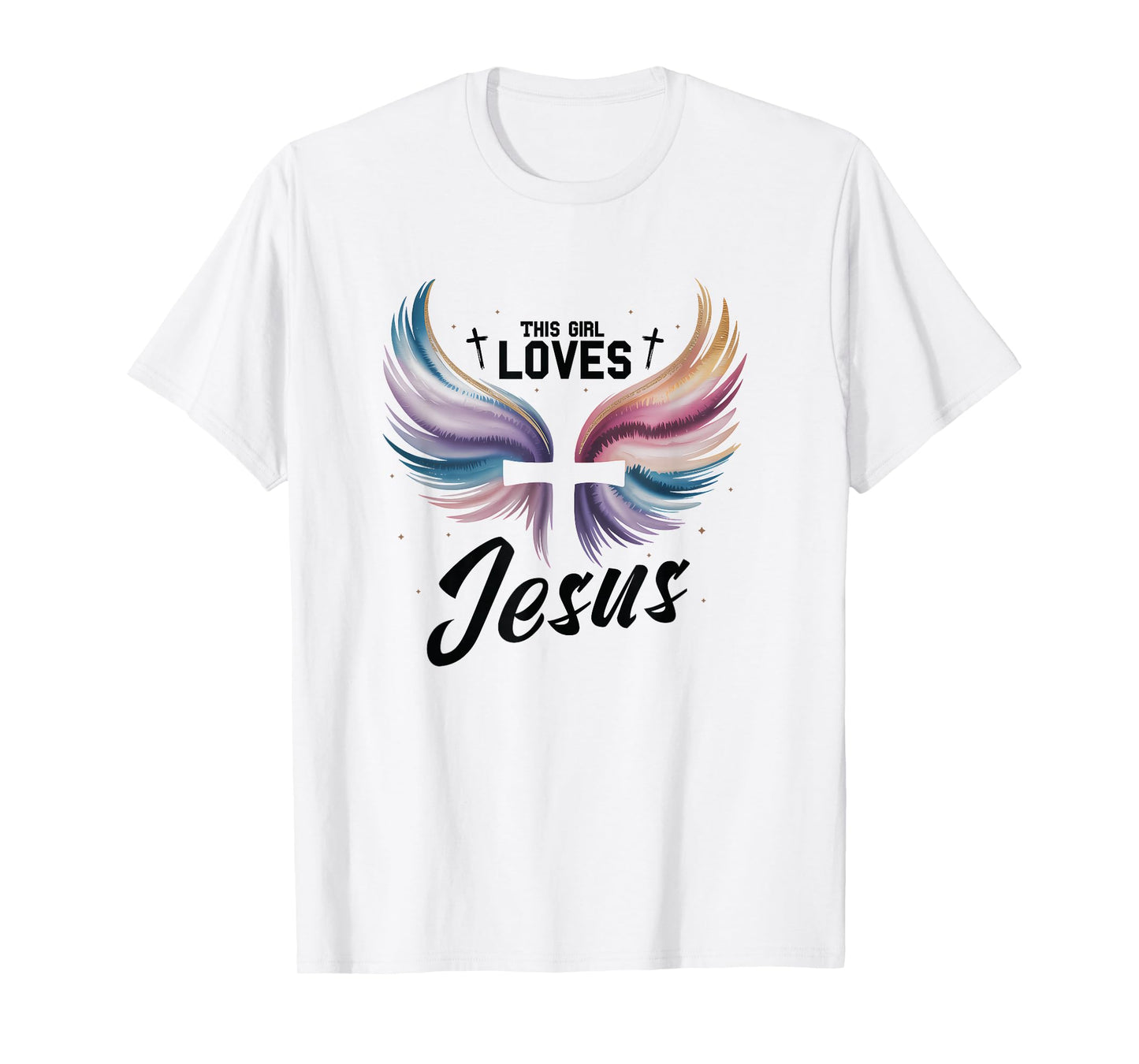 This Girl Loves Jesus Christian Girl Jesus T-Shirt