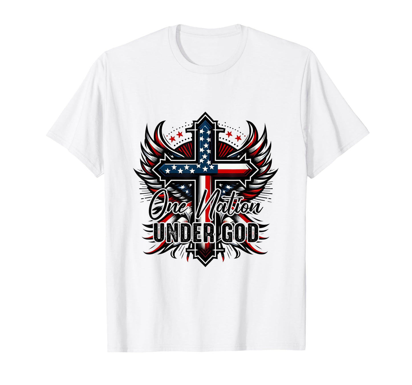 One Nation Under God 4th of July T-Shirt