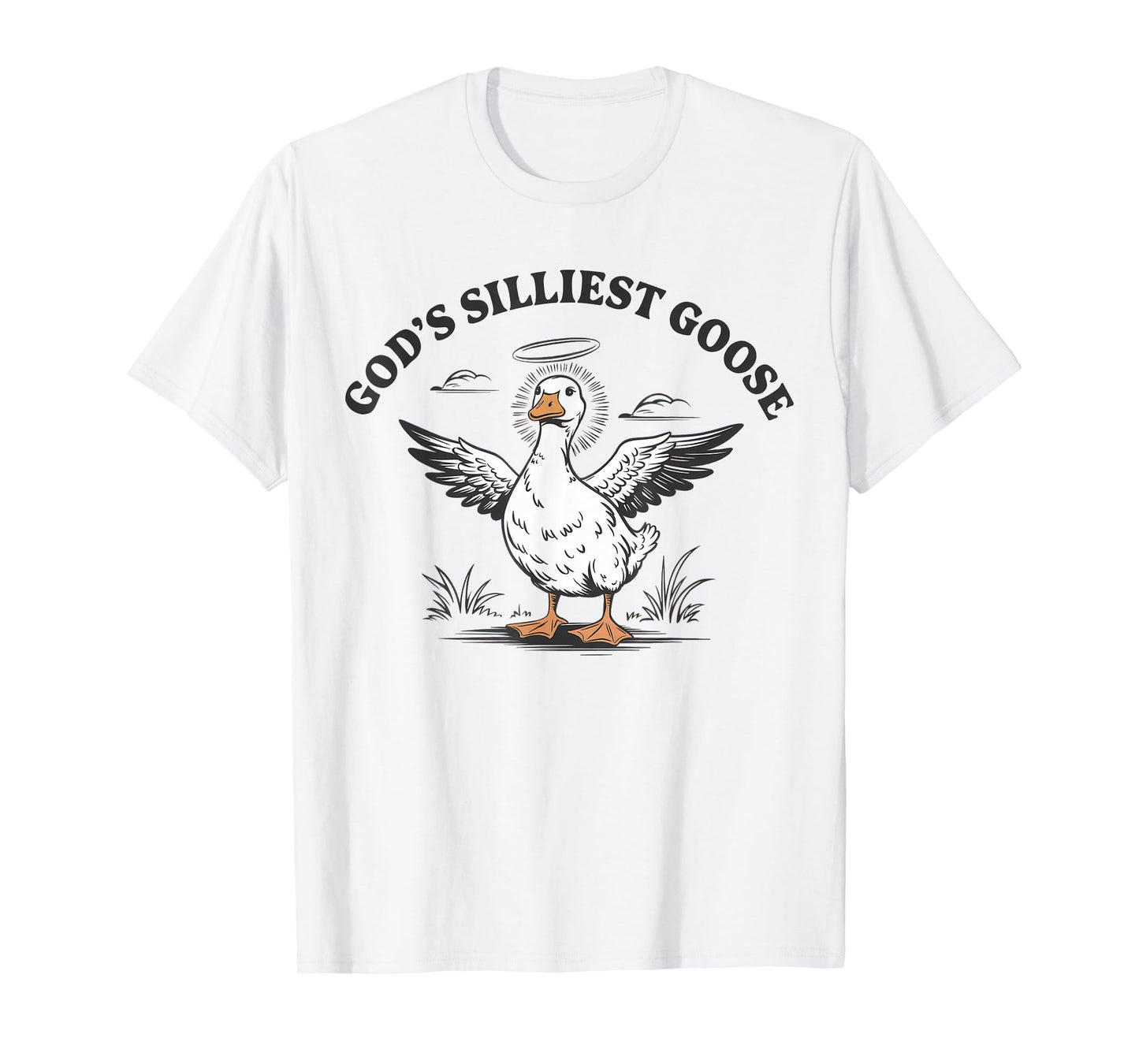 God Silliest Goose Joke Funny Saying Silly Pun Humor Vintage T-Shirt
