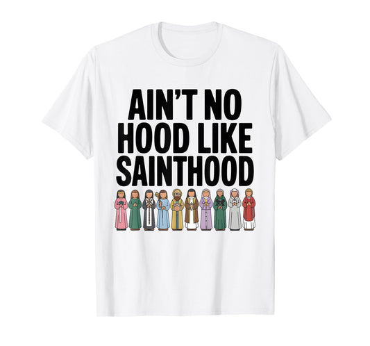 Catholic Saints Funny For Women Men Dad Mom Religious Faith T-Shirt