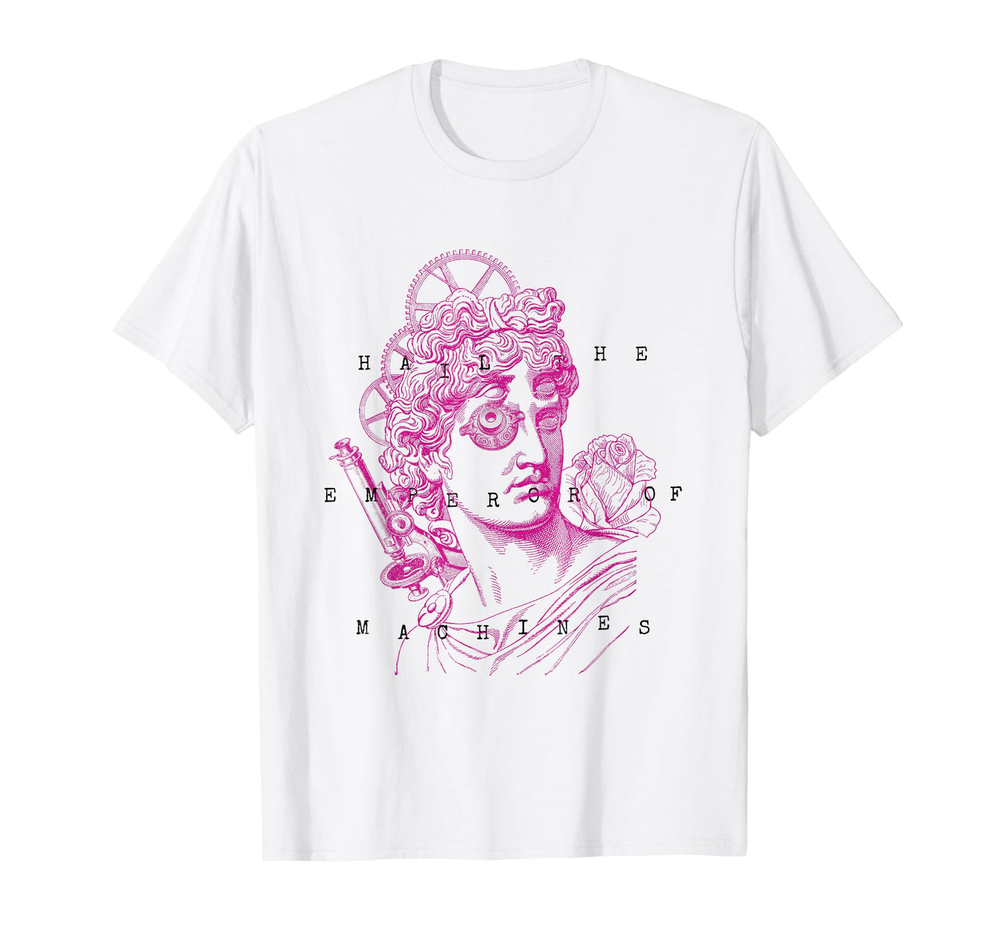 Emperor of Machines Steampunk God Classic Art T-Shirt