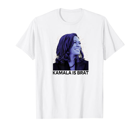 Kamala is Brat Funny Sarcastic T-Shirt