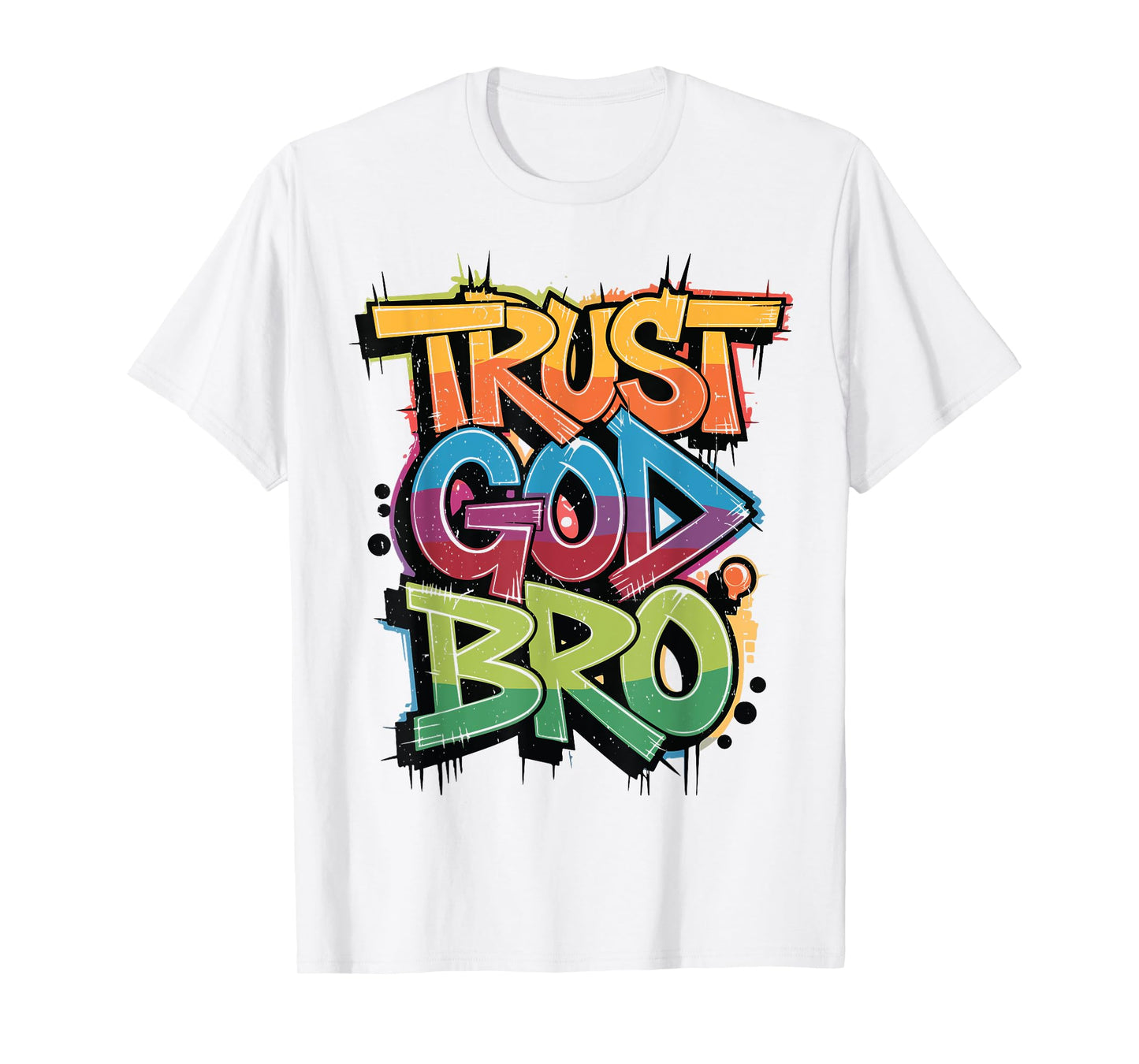 Youth Trust God Bro Funny Christian Boy Son Brother Toddler T-Shirt