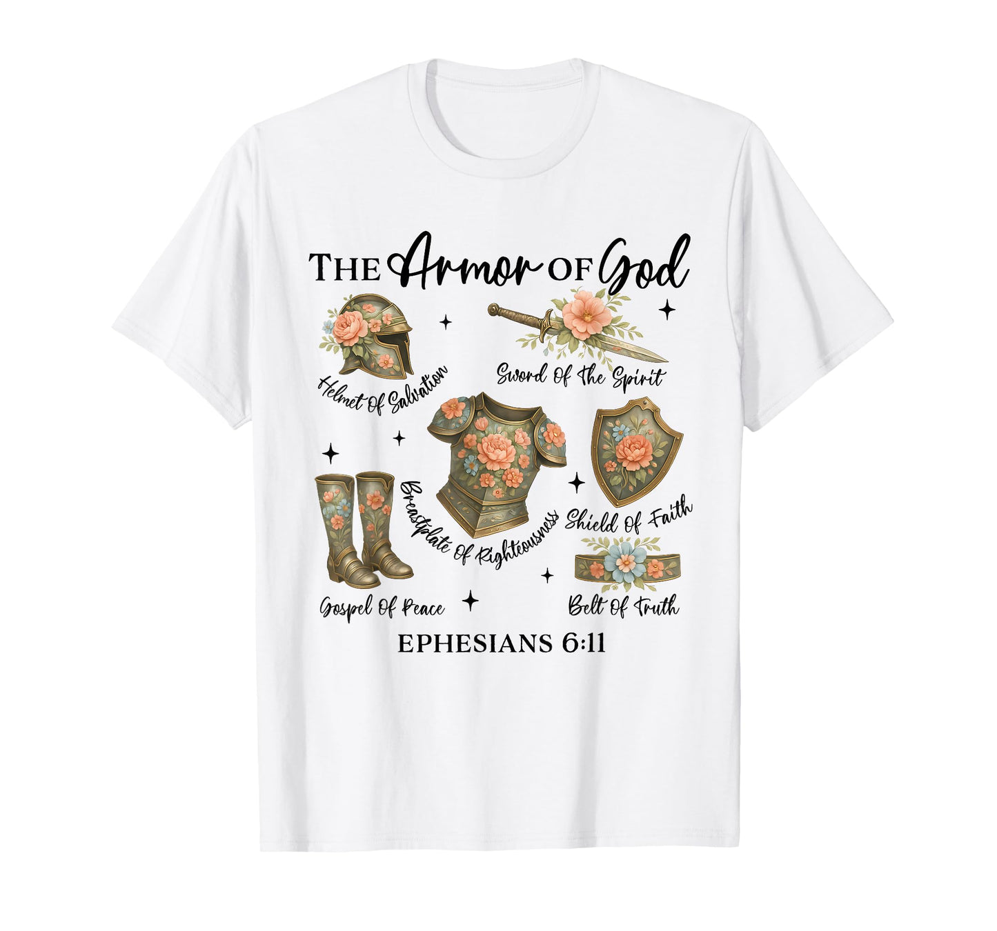 Bible Verse Christian Faith Inspiration The Amor of God T-Shirt