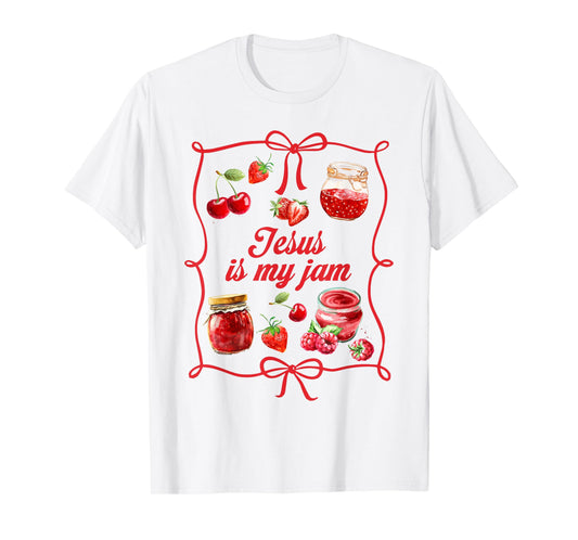Christian Faith Religious Strawberry Jesus That is My Jam T-Shirt